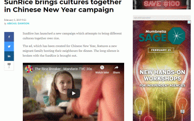 SunRice brings cultures together in Chinese New Year campaign